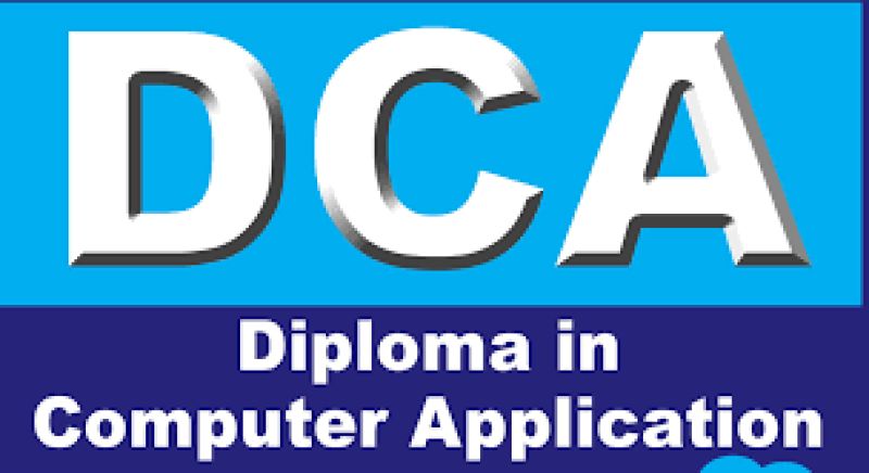 DIPLOMA IN COMPUTER APPLICATION (DCA) ( M-M-M-M-OO1 )